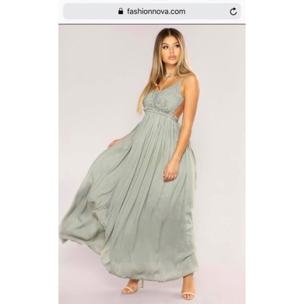 Ancient Rome Dress - Sage